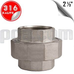 paslanmaz çelik 316 kalite dişli konik rekor