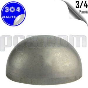 paslanmaz çelik 304 kalite 3/4 inç kep